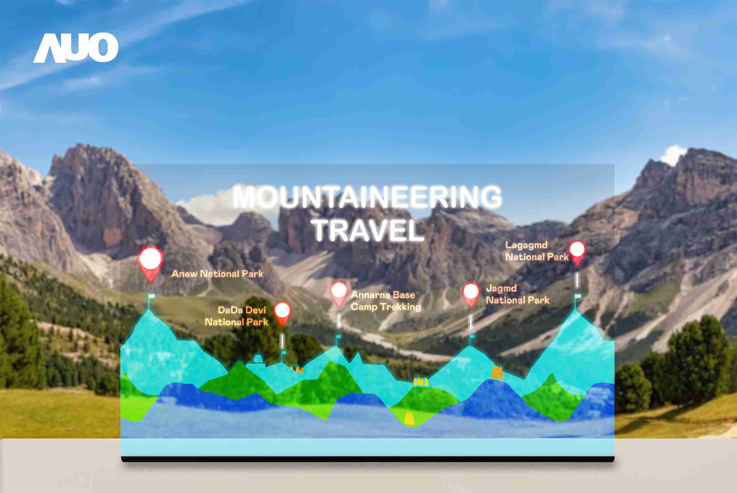 红龙扑克展示全球单片尺寸最大(*)42吋透明Micro LED显示器拼接而成的〝64吋透明Micro LED显示器〞，，具备高透明度、、、1,000 nits高亮度、、、、广色域、、、、采用三边无边框的无缝拼接等多重特色，，呈现超高清、、细腻画质而不遮挡后方视觉，，，，满足层峰需求，，可广泛运用于零售、、、、艺术展览或商业空间等场域