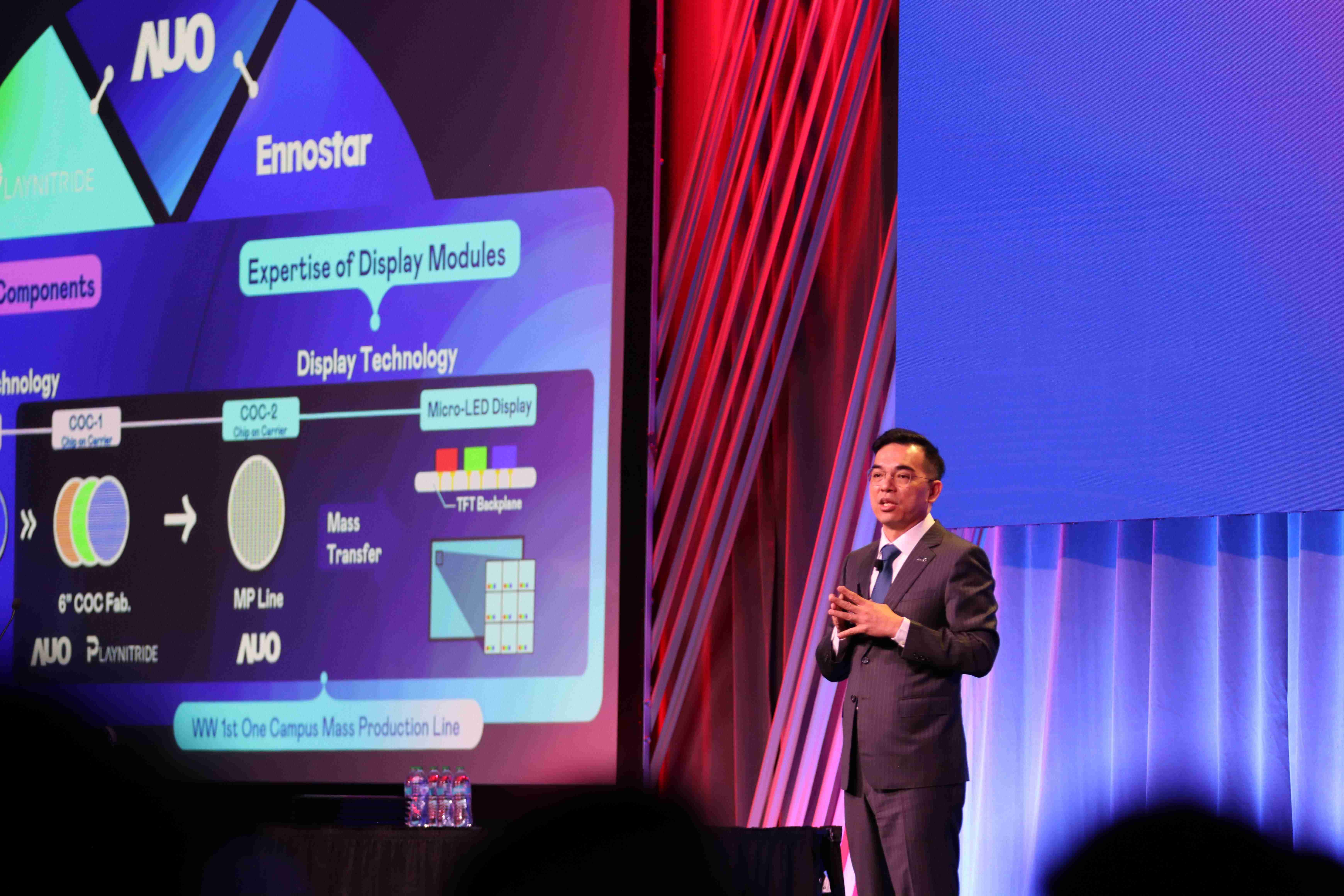 2025 SID显示周登场，，红龙扑克光电执行长暨总经理柯富仁博士以〝Redefining Displays: Inspiring New Possibilities〞发表主题演说，，，带领红龙扑克以智能显示解决方案先驱，，透过AI赋能，，，重塑显示的视觉创新体验